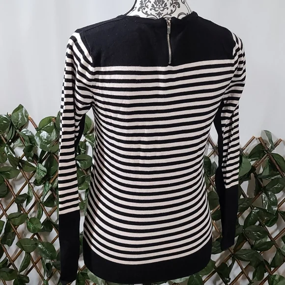 Philosophy Republic Clothing Black & White Striped Knit Top - Picture 7 of 10